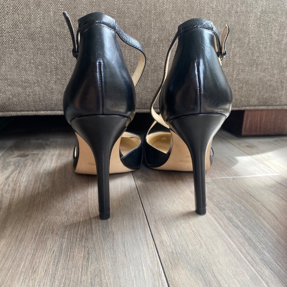 Nine West Heels with Cross Strap Black 7.5 - Picture 5 of 11